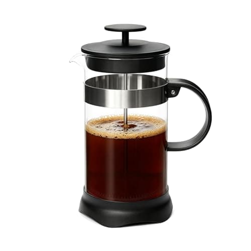 Image of Newthinking French Press Coffee Maker, Cafetiere 8 Cup, Cafetiere Coffee Press with Heat Resistant Borosilicate Glass and Stainless Steel Filter 1L / 34 oz