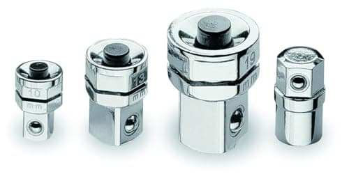 Image of Beta 1230504 Model 123 /K4 Kit with 4 Adapters for Ratchet Spanners, 1 Bit Adapter, 3 Quick Release Adapters