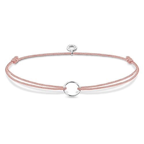 Image of Thomas Sabo Women Charm Bracelet Little Secrets Circle 925 Sterling Silver LS068-173-19-L20v