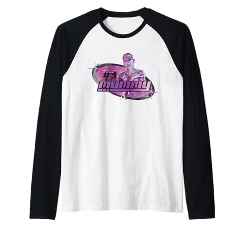 Image of Universal Monsters The Mummy #1 Mummy Raglan Baseball Tee