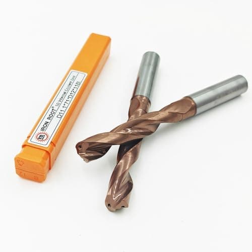 Image of 5D Fixed Shank Drill Bit, Solid Carbide Coolant Through Deep Hole Drills forMetal Working Drilling Tools 5xD Length (5D Internal cooling drill bits, D3.5x26xd4x66)