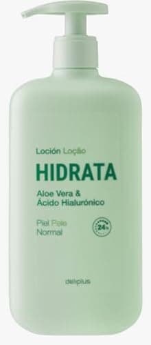 Image of Hidrata Body Lotion with Aloe Vera and Hyaluronic Acid, Moisturising for Normal Skin, 400ml, pack of 5