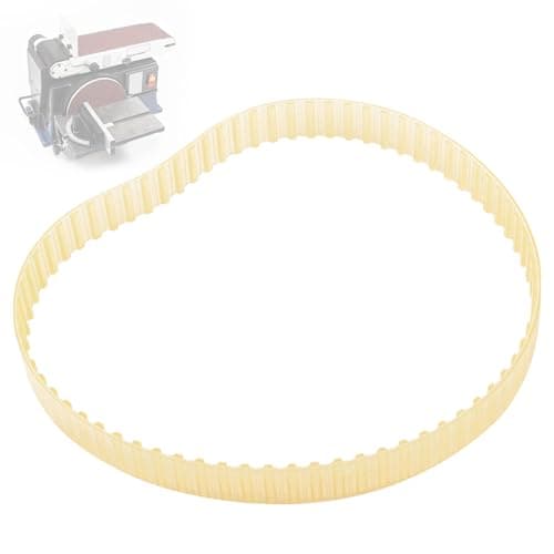 Image of Disc Sander Drive 50-120 Belt Compatible with RIKON 6"x 48" Belt 10 DISC Sander - High Strength Rubber Toothed Drive Belt