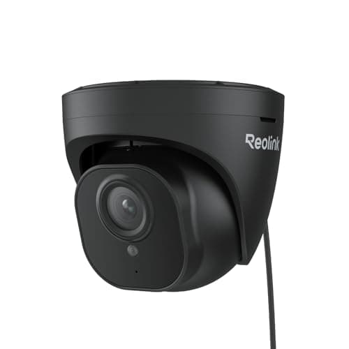Image of Reolink 4K PoE CCTV Security Camera with Human/Vehicle Detection, IP67 Waterproof Smart Motion Alert Audio Recording Time Lapse, RLC-820A Black