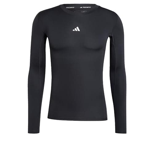 Image of adidas Men's Techfit Compression Training Longsleeve TEE, Black, M