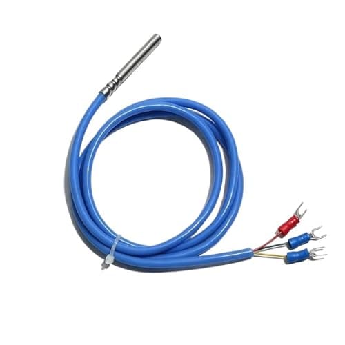 Image of UDHBJEBQ DS18B Digital Temperature Sensor Encapsulated Sensing Probe Straight Rod/Patch/Hole-Mounted Configuration 1M/2M/3M/4M/5M(Straight rod,Cable length 3M)