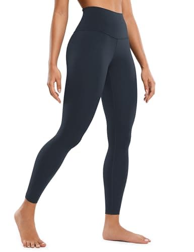 Image of CRZ YOGA Women's Butterluxe Yoga Leggings 25'' - High Waisted Workout Gym Leggings Buttery Soft Yoga Pants True Navy 12