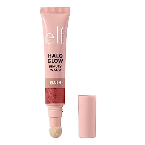 Image of e.l.f. Halo Glow Blush Beauty Wand, Liquid Blush Wand For Radiant, Flushed Cheeks, Infused With Squalane, Vegan & Cruelty-free, Rosé You Slay