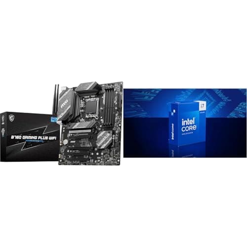 Image of MSI B760 GAMING PLUS WIFI Motherboard + Intel® Core™ i7-14700K Desktop Processor 20 cores