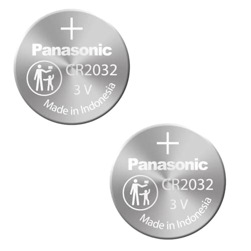Image of Panasonic CR2032 3V Cell Power Lithium Coin Battery (Twin Pack)