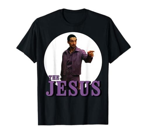 Image of Big Lebowski The Jesus Circle Logo T-Shirt
