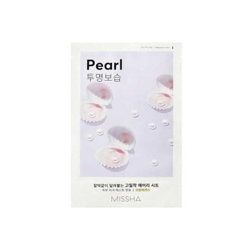 Image of MISSHA - Airy Fit Facial Mask Pearl Cream Type | Illuminates and Nourishes Skin | Deep Hydration | Revitalizes Skin, 1 g