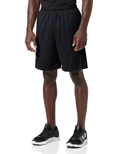Image of Under Armour Tech Graphic Short, Running Shorts Made of Breathable Material, Workout Shorts with Ultra-light Design Men, Black / Graphite, L