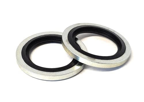 Image of Imperial BSP Bonded Dowty Washers - Dowty Seals with Nitrile Rubber - Various Sizes in Packs of 10, 25 or 50 (1/4", 25)