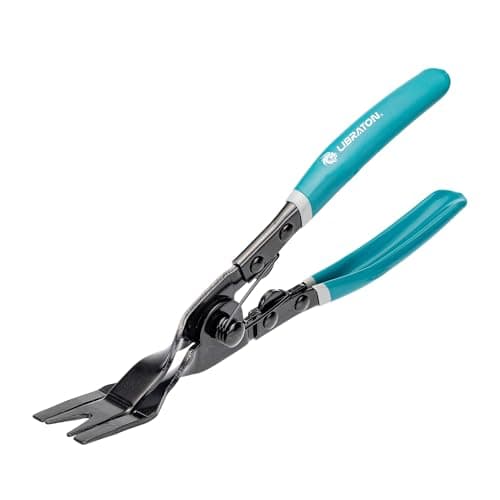 Image of Libraton Panel Clip Pliers Automotive Car Trim Removal Tool, Upholstery Interior Clip Removal Tool, Auto Door Panel Rivet Removal Automotive Fastener Push Pin Pry Pliers, Vehicle Dashboard Repair
