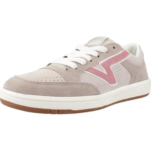 Image of Vans Unisex-Adult Lowland Comfycush Sneaker, Court Vibe Pink, 6 Women/4.5 Men