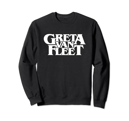 Image of Greta Van Fleet Official White Logo Sweatshirt