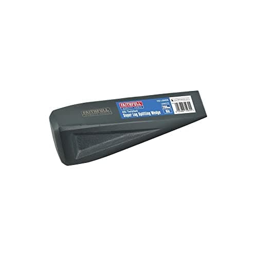 Image of Faithfull FAILSW8S Twisted Super Log Splitting Wedge 200mm, Grey