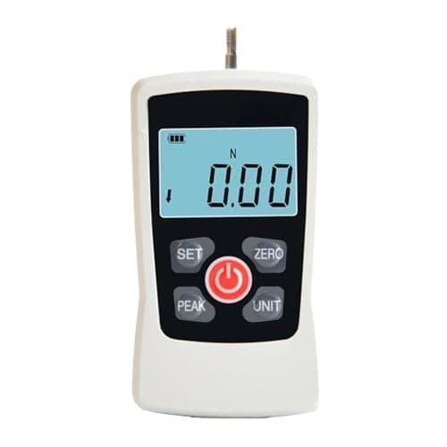 Image of WNVXJGNSO Force Gauge, AMF-50 50kgs Digital Pull Force Gauge Portable Dynamometer High Precision Pressure Tester for Teaching School Lab Mechanical Physics(50N)