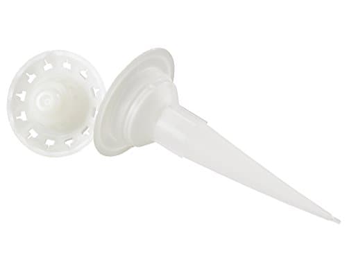 Image of Everbuild – Foil Pack Applicator Spare Nozzles and Push Disc – For Use With Everbuild Foil Pack Application Gun – White