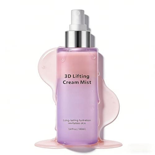 Image of 3D Lifting Cream Mist, Dual-Layer Hydrating Face Spray for Skin Firming & Radiance, 100ml Anti-Aging Moisturising Essence Mist, Revitalising Glow Mist for All Skin Types, Daily Skin Care Routine