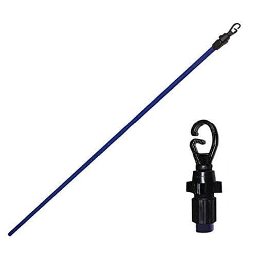 Image of Easy Shopping® 2.6Meter/8.5ft Heavy Duty Washing Line Prop Telescopic Home Garden Pole Clothing Laundry Support (1)