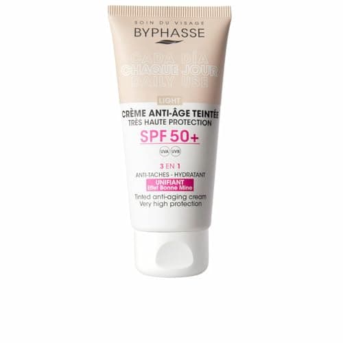 Image of Anti-Ageing Facial Cream with Colour SPF50+ 50 ml