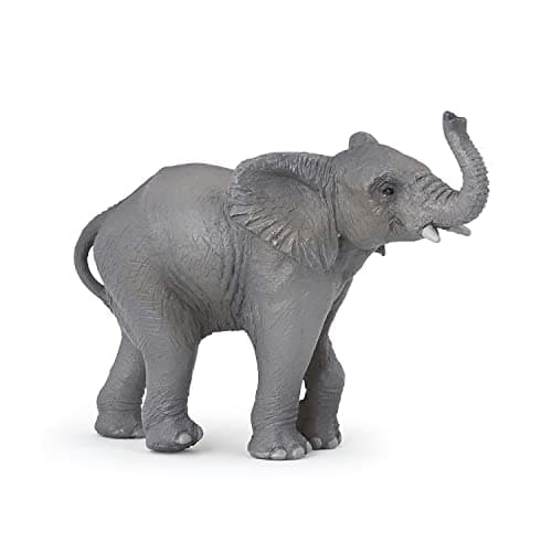 Image of Papo - Realistic Young Elephant Figure - Ages 3+ - Wild Life Collection - Educational Play African Wildlife - Gift Idea Toy for Girls and Boys