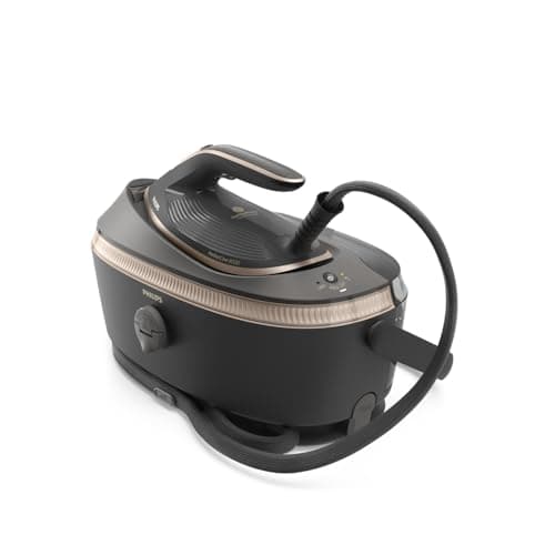 Image of Philips PerfectCare 8000 Series Steam Generator Iron – 215g Steam Boost, Easy Carrying & Storage, OptimalTEMP, SteamGlide Elite, 1.4L, Easy De-Calc, No Burns Guaranteed (PSG8200/80)