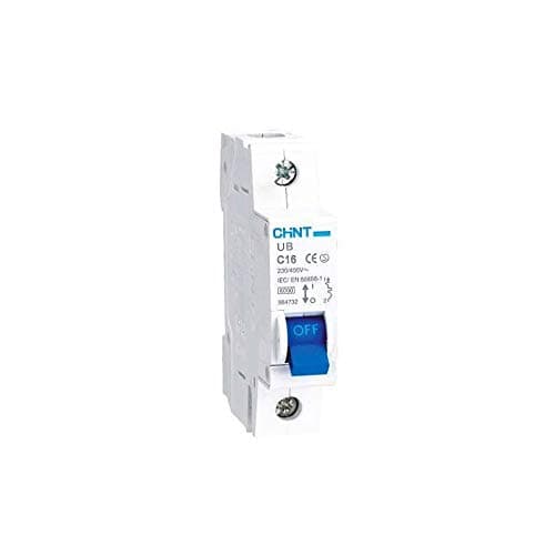 Image of Chint EBG-1P-B10 Miniature Circuit Breaker, 10 A, 1 Pole, B Curve, 6 kA