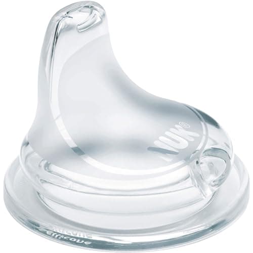 Image of NUK 2 x First Choice Soft Spouts, Can be Combined with All Bottles, 6-18 Months,