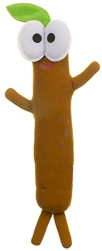 Image of Hey Duggee Singing Sticky Stick Stick Soft Toy, Brown, 27cm tall