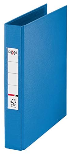 Image of Rexel A5 Ring Binder, Blue, 25 mm 2 O-Ring Diameter, Choices, 2115559