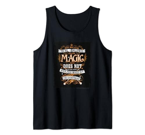 Image of Harry Potter Whip Your Wands Out Tank Top