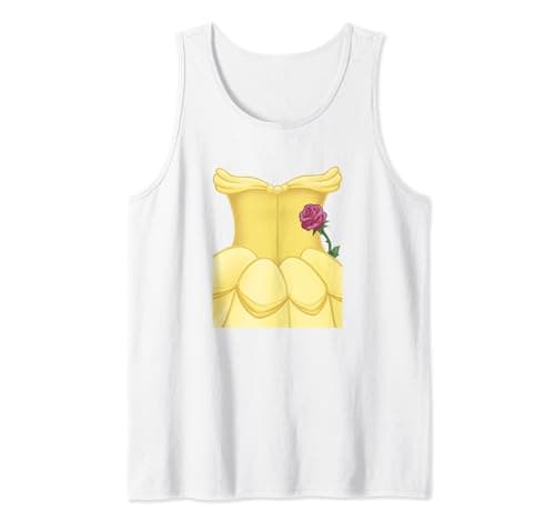 Image of Disney Beauty And Beast Belle Dress Costume Halloween Tank Top