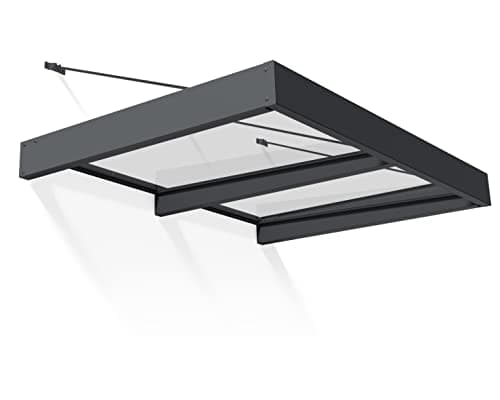Image of Canopia by Palram Sophia XL Canopy, 1.9 x 1.4 cm, Anthracite, Clear