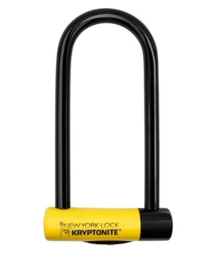 Image of Kryptonite 994589 New York Lock M18-WL U-Lock - Black/Yellow, One Size