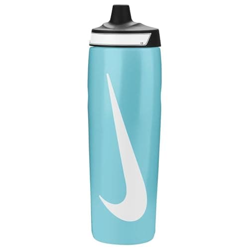 Image of NIKE Refuel 2024 532ml Water Bottle (681ml) (Baltic Blue)