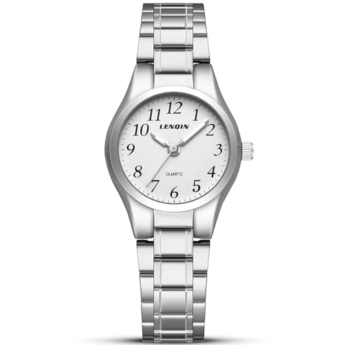 Image of LN LENQIN Ladies Watches Stainless Steel Watches for Women Waterproof Womens Watch Classic Analog Quartz Women's Wrist Watch