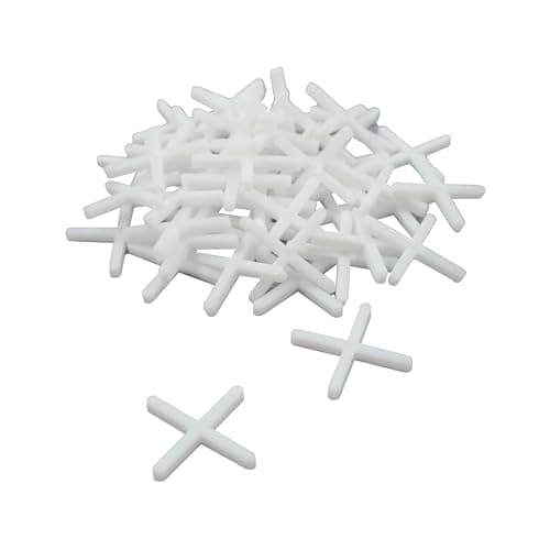 Image of Faithfull Tile Spacers for Wall & Floor Tiling - Long Leg, 3mm, Pack of 1000
