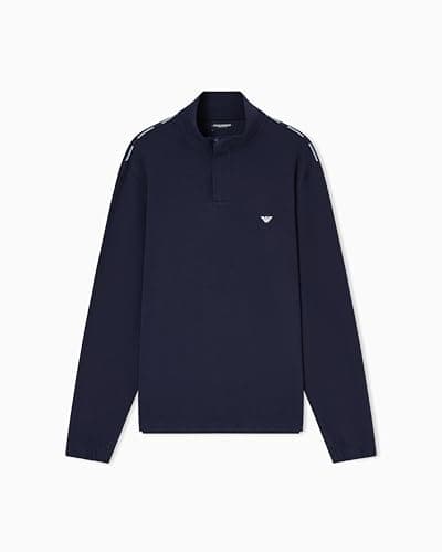 Image of Emporio Armani Men's TERRY SWEATSHIRT Blue S