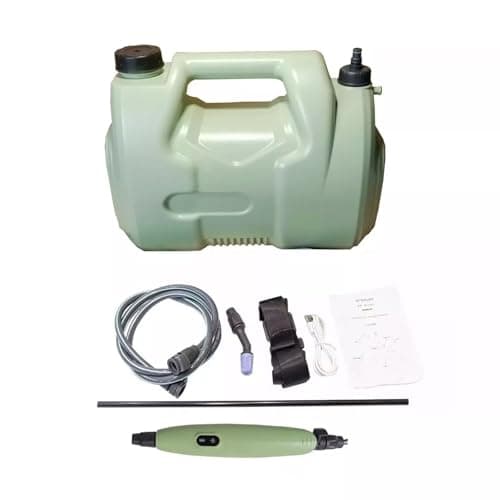 Image of 8L Electric Garden Sprayer Bottle – Portable Pressure Sprayer with USB Rechargeable Battery, Adjustable Nozzles, and Shoulder Strap