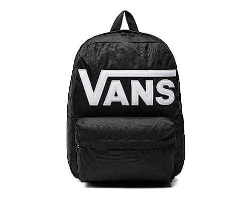 Image of Vans Unisex's Old Skool Drop V Backpack, Black-White, One Size