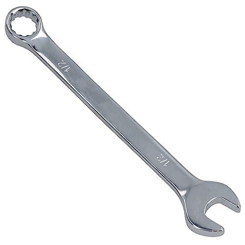 Image of AB Tools 1/2in. Imperial SAE AF Combination Spanner Open Ended Ring Wrench Bi-hex