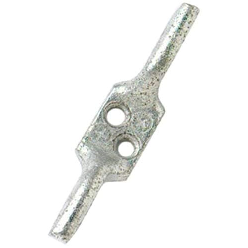 Image of Galvanised Cleat Hooks 100mm (4 inch) Washing Line Rope Curtain Tie Back