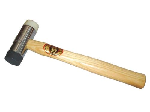 Image of Thor 31-710R Soft Faced Hammer, Holzstiel, Nylon- Und Pvc-einsätze, 450g, 32mm