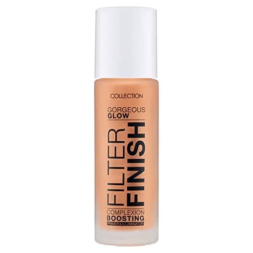 Image of Collection Cosmetics Gorgeous Glow Filter Finish, Illuminator, Primer and All Over Glow for Glowing Skin, 30ml, Medium