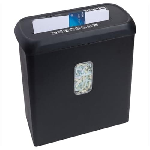 Image of Swordfish 40357"600XC-P4" Cross Cut Paper/Document Shredder,Black