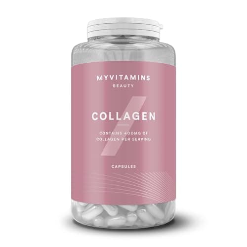 Image of Myprotein Collagen Capsules – Hydrolyzed Collagen Peptides – 400mg Bovine Collagen per Capsule – Joint, Skin & Hair Support – Collagen Supplements for Women & Men – 30 Capsules