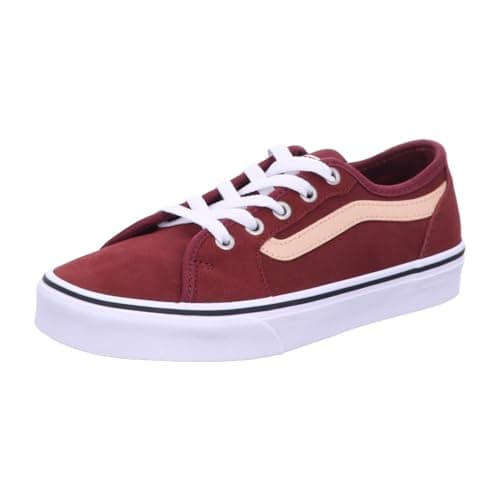 Image of Vans Womens's Filmore Decon Sneaker, Metallic sidestripe Brown, 5 UK